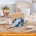 thumbnail image 6 of Yayeee Napkin Holder for Table Kitchen Paper Tissue Organization, Abstract Marble Pattern, 6 of 8