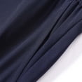 thumbnail image 4 of EOYWHK Mens Shorts Quick Dry with Pockets Elastic Waist Drawstring Sports Shorts for Men Soft Lightweight Breathable Casual Activewear Blue, Size XS, 4 of 8