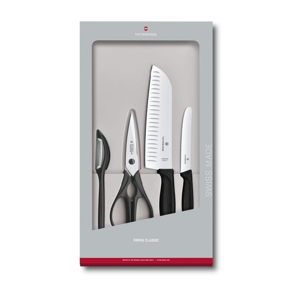 Victorinox Swiss Army Swiss Classic 4Piece Kitchen Essentials Knife