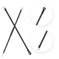 thumbnail image 3 of Unique Bargains Regular Pimple Extractor Tool Kit Textured Grip Black, 3 of 6