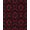 Red, Pattern 10, variant on Design&I 8'x10' Washable Area Rug Sleek Flatweave Pet Friendly Ornate Victorian Scrollwork Border Accents Gothic Insect With Playful Expressive for King Size Bedroom, Under Bed