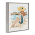 thumbnail image 3 of Stupell Industries Glam Summer Day Beauty Gray Framed Giclee Art, 24 x 24, by Anne Tavoletti, 3 of 8