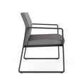 thumbnail image 4 of Gansett Reception Waiting Bariatric Chair / Charcoal Steel / Gray / Gray, 4 of 5
