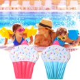 thumbnail image 4 of Divertido Inflable Cupcake Piscina Flotante Fila Creativa Piscina Colchón De Aire Cama Verano Playa Fiesta Juguetes Vogacara OD016359-02, 4 of 6