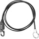 thumbnail image 1 of Bicycle Combination Lock, Bicycle Combination Cable Lock Anti-theft Safety Helmet Lock Multi-purpose Stroller Lock Pvc Wrapped Steel Cable Lock, 1 of 4