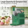 thumbnail image 3 of No Ice Required Slushy Machine, 48oz Large Capacity Commercial Frozen Drink Machine with 5 Preset Modes, 300W Fast Compressor Automatic Slushie Maker with Self-Cleaning for Home Party, 3 of 6