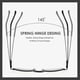 thumbnail image 4 of 2026 3 Pack Slim Pocket Reading Glasses For Men Women Blue Light Blocking Compact Readers Spring Hinge Metal Frame Eyeglasses With Portable Pen Clip T, 4 of 5