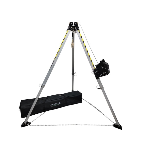 Frontline TAN07RU Confined Space Kit 7' Aluminum Tripod with Winch 60'