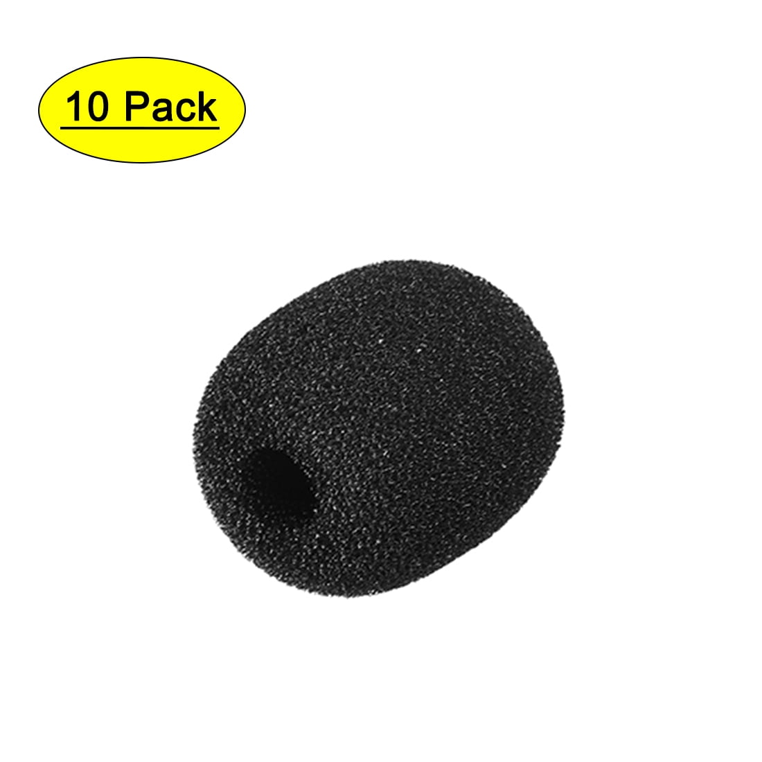 10 PCS Foam Mic Cover Headset Microphone Windscreen Shield Protection