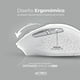 thumbnail image 3 of Mouse Inalámbrico Acteck OPTIMIZE ERGO MI680 1600dpi 6 botones Blanco AC-934084, 3 of 7