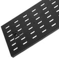 thumbnail image 2 of RUNROTOO peg board plastic Pegboard Panel Black for Modern Storage 1Pack, 2 of 8