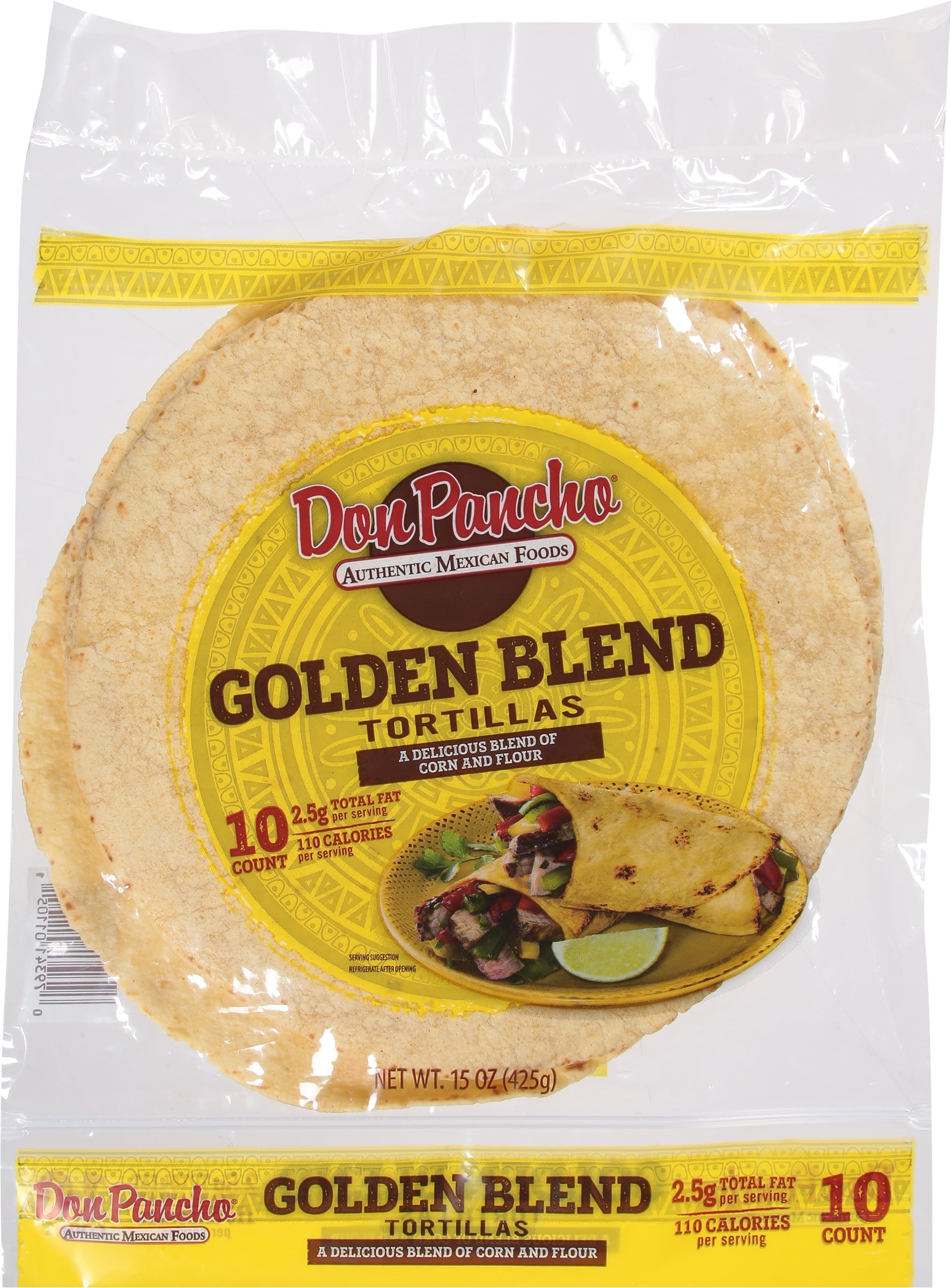 Don Pancho Authentic Mexican Don Pancho Tortilla, 10 Count