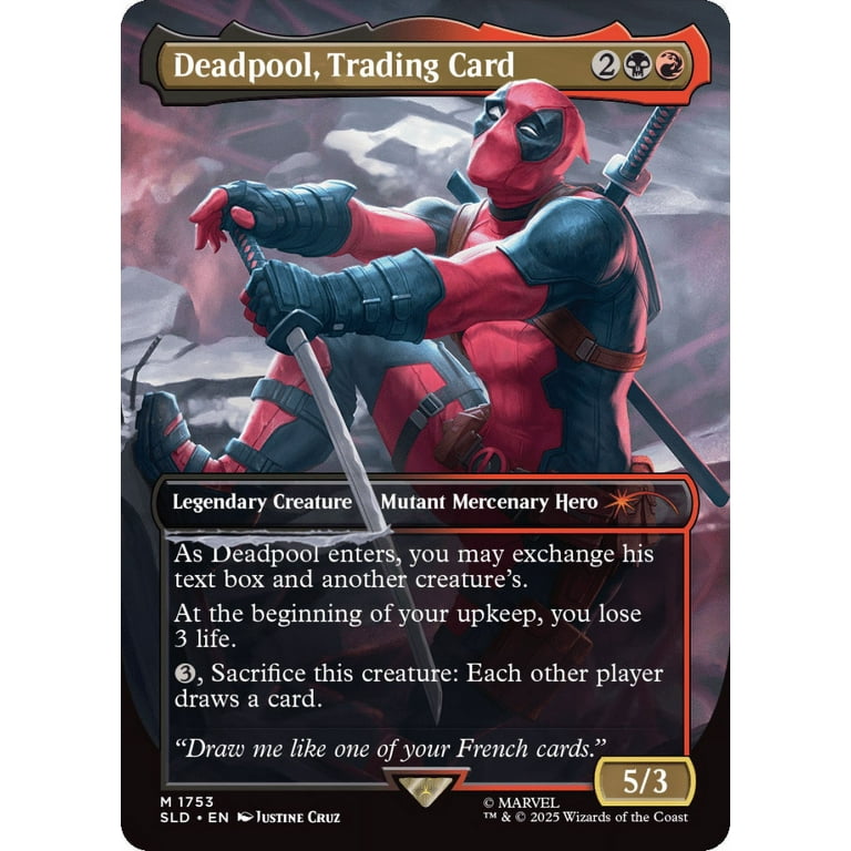 Secret Lair x Marvel's Deadpool Foil Edition | Secret Lair