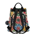 thumbnail image 2 of FORMRS Women's Travel Backpack Purse Anti-theft Hidden Pockets Casual Shoulder Bag, Dark Floral, 2 of 7