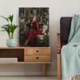 thumbnail image 5 of Elegant Lady with Wine Canvas Print Wall Art for Living Room Bedroom Dining Room Hotel Lobby Luxury Home Decor, 5 of 8