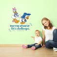 thumbnail image 2 of Dont Be Afraid Daisy Donald Duck Disney Quote Cartoon Quotes Decors Wall Sticker Art Design Decal for Girls Boys Kids Room Bedroom Nursery Home Decor Stickers Wall Art Vinyl Decoration (20x20 inch), 2 of 2