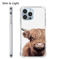 thumbnail image 4 of Scottish Highland Case for iPhone 14 Pro Max,Aesthetic Art Design TPU Bumper Cover Case, 4 of 6