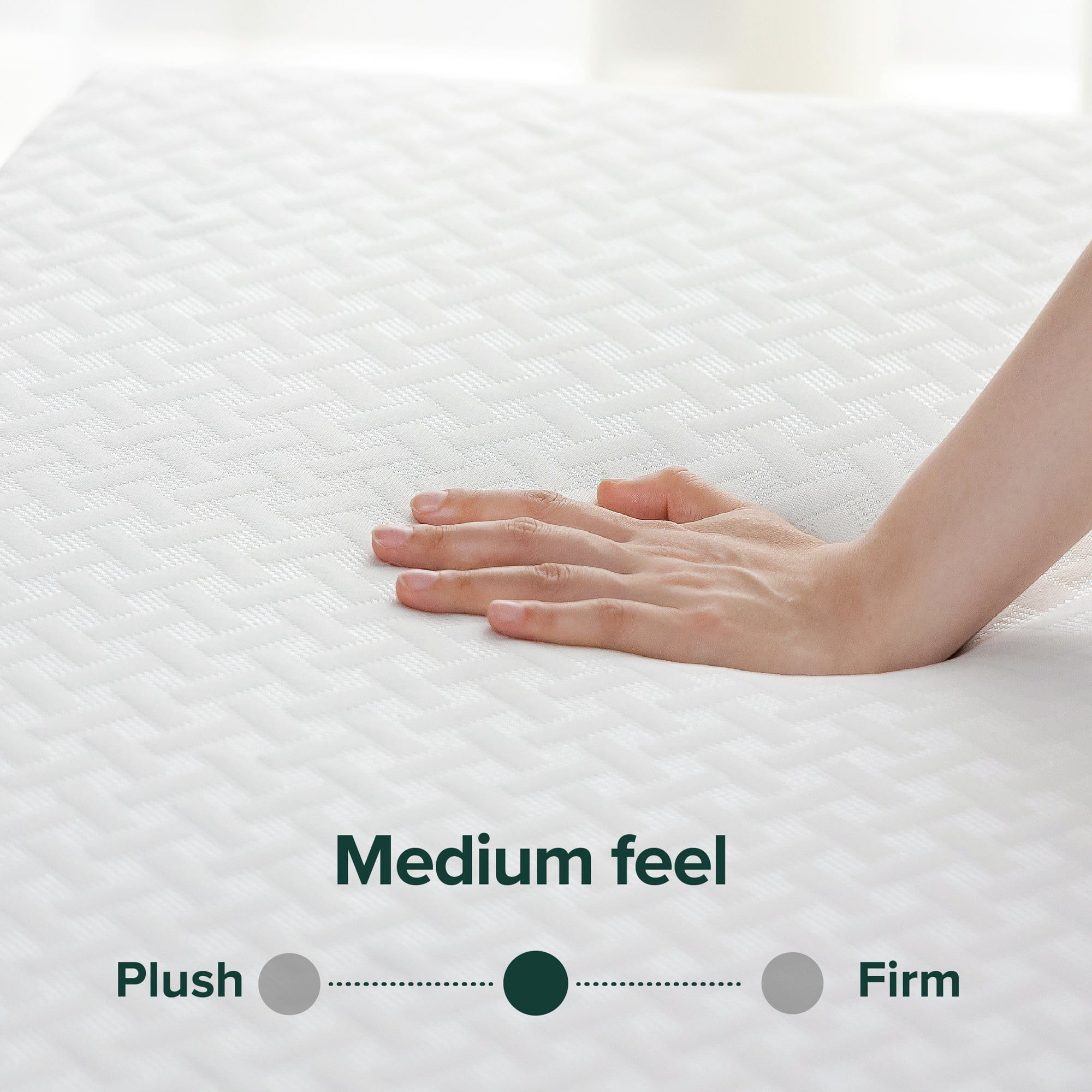 Zinus Green Tea Cool Mate 8" Queen Gel Memory Foam Mattress