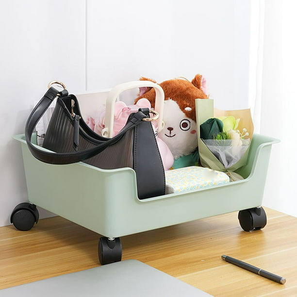 Removable Book Storage Box Under Desk With Pulley Student Classroom