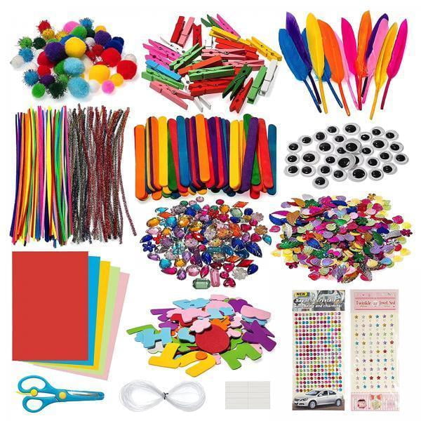 GUOOL Kids Arts and Crafts Supplies Crafting Collage Arts Material School Project
