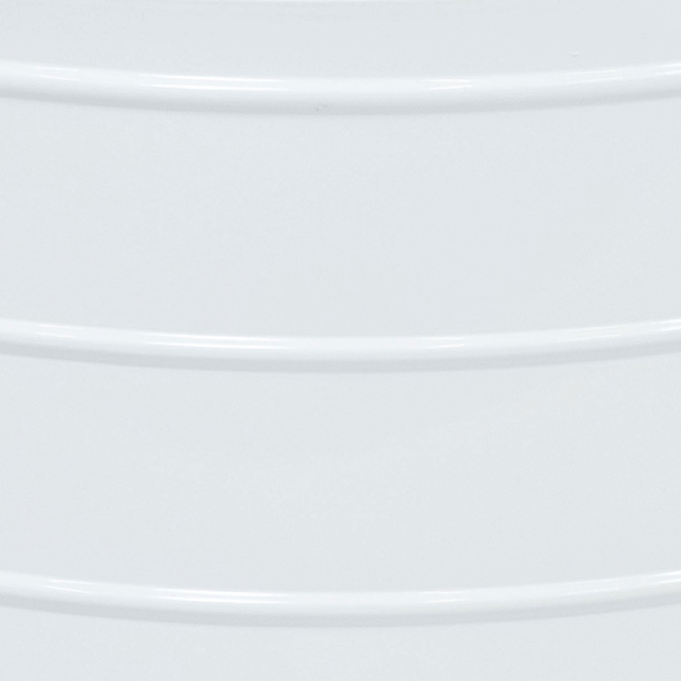 Sunnydaze 43" x 43" x 12" 4-Leaf Clover Ivory White Galvanized Steel Outdoor Raised Garden Bed