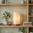 thumbnail image 5 of Eangee Home Design Mini Paper Cylinder Table Lamp, Shade Made Of Handmade Paper, 5x5x9 Inches, 5 of 6