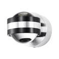 thumbnail image 2 of Lámpara De Pared Led Para Exteriores Lámpara De Pasillo Lámpara De Dormitorio De Cabecera Impermeable Rectángulo Luz De Pared Led Moderna 85-265V 10W seitruly HA024518-00, 2 of 7