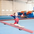 thumbnail image 3 of Infans 7FT Folding Gymnastic Beam Portable Floor Balance Beam w/Handles for Gymnasts, 3 of 7