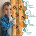 thumbnail image 3 of Blackout Kids Curtains,Halloween Pumpkin Duo Pattern Childrens Insulated Curtains Set Of 2,Bedroom Essentials,Toddler Room Decor 42"x54", 3 of 5