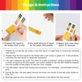 thumbnail image 5 of [Gazdag]pH Test Strips, 240 Strips Full Range 1-14 Universal pH Test Litmus Paper pH Soap Making Testing Strips for Water Wine Saliva Urine Soil, 6 Pack pH Strips and 3 Test Pipette Droppers, 5 of 6