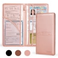 thumbnail image 2 of EastVita Long Car Card Bag Vehicle Card Document Glove Box Organizer for Insurance Card Driver License Paperwork Auto Truck Compartment, 2 of 8