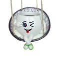 thumbnail image 1 of Plantilla colgante Organizador de macetas de maceta pequeña Cartoon Smile Flower Poten de maceta para la ventana de la ventana del estante interior y Estilo D, 1 of 8