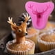 thumbnail image 4 of 3D de Torta Chocolate Forma de Alces DIY Decoración de Hornada, 4 of 5