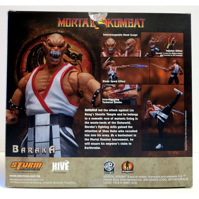 Mortal Kombat Storm COLLECTIBLES Baraka Figure : : Toys