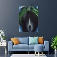 thumbnail image 3 of Georgia Keeffe Paintings Enlarged Flowers Wall Art Jack In The Pulpit Framed Canvas Art, 3 of 6