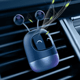 thumbnail image 5 of Ambientador para coche con 3 aromas fijos (A), difusor para coche, aromaterapia, ambientadores para coche y clip de ventilación para coche, accesorios para coche Rojo Verde, 5 of 5