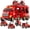 Red, variant on Construction Truck Toys for 3-7 Years Old Boys - Kids Friction Powered Car Toys for Toddler Ages 3-5, Carrier Play Vehicles Set with Sound and Light, Birthday Gifts for Toddlers