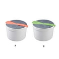 thumbnail image 2 of Billuyoard Horno de microondas portátil para Hotel, arrocera con cuchara, olla de vapor multifuncional de grado alimenticio, utensilios de Cocina y Comedor Naranja, 2 of 6