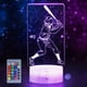 thumbnail image 1 of Luz nocturna 3d de béisbol Cambio de 16 colores con control remoto y táctil Luz nocturna para niños Bateador de béisbol Regalos deportivos Navidad Vacaciones Regalos de cumpleaños Feliz Sencillez, 1 of 5