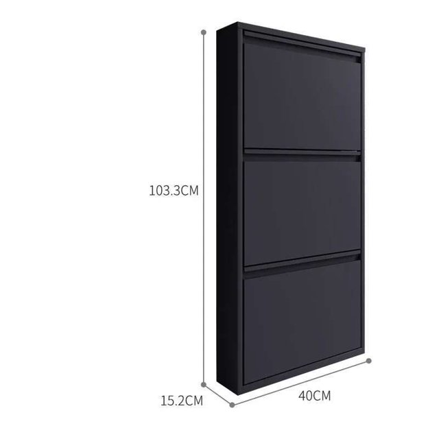 Armario ultrafino para el hogar, puerta, cubo abatible, entrada, unidad pequeña de almacenamiento, Zapatero estrecho de 15cm, muebles de acero al carbono, novedad de 2023