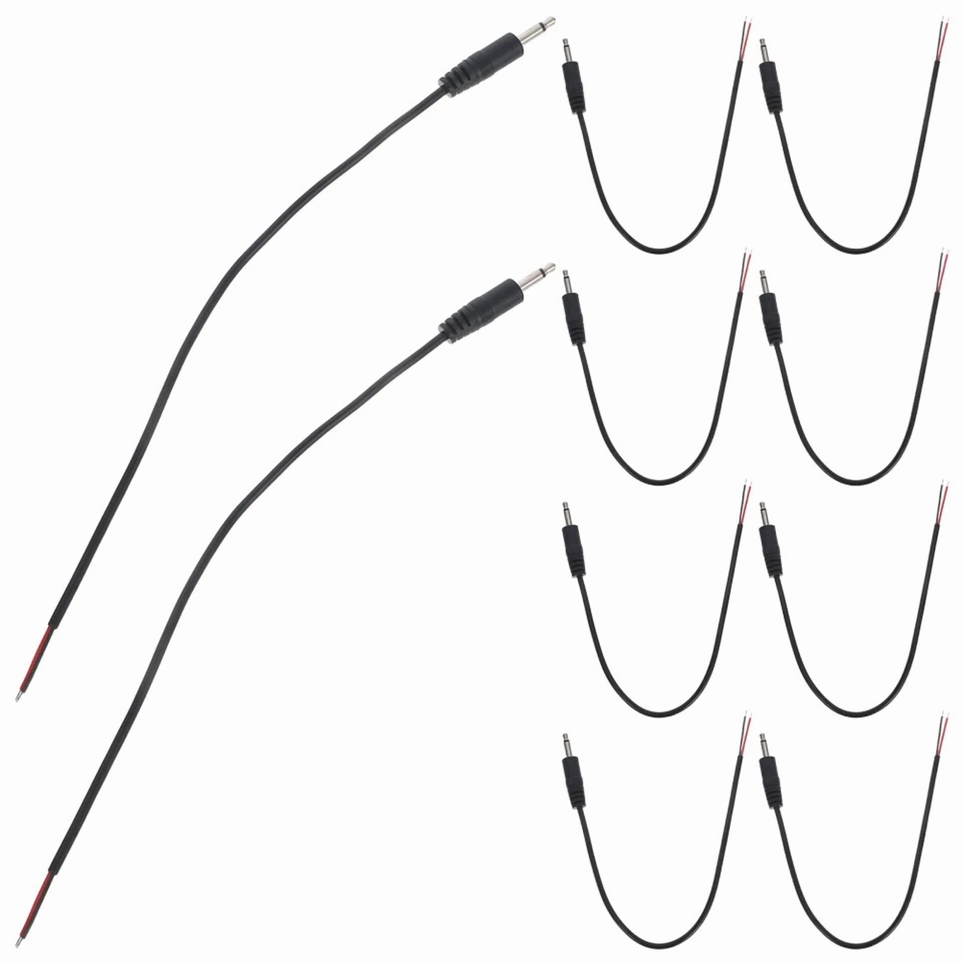 10 Pcs 3. 5Mm Plug Bare Wire Converter Mic Jack Speaker Audio Cable