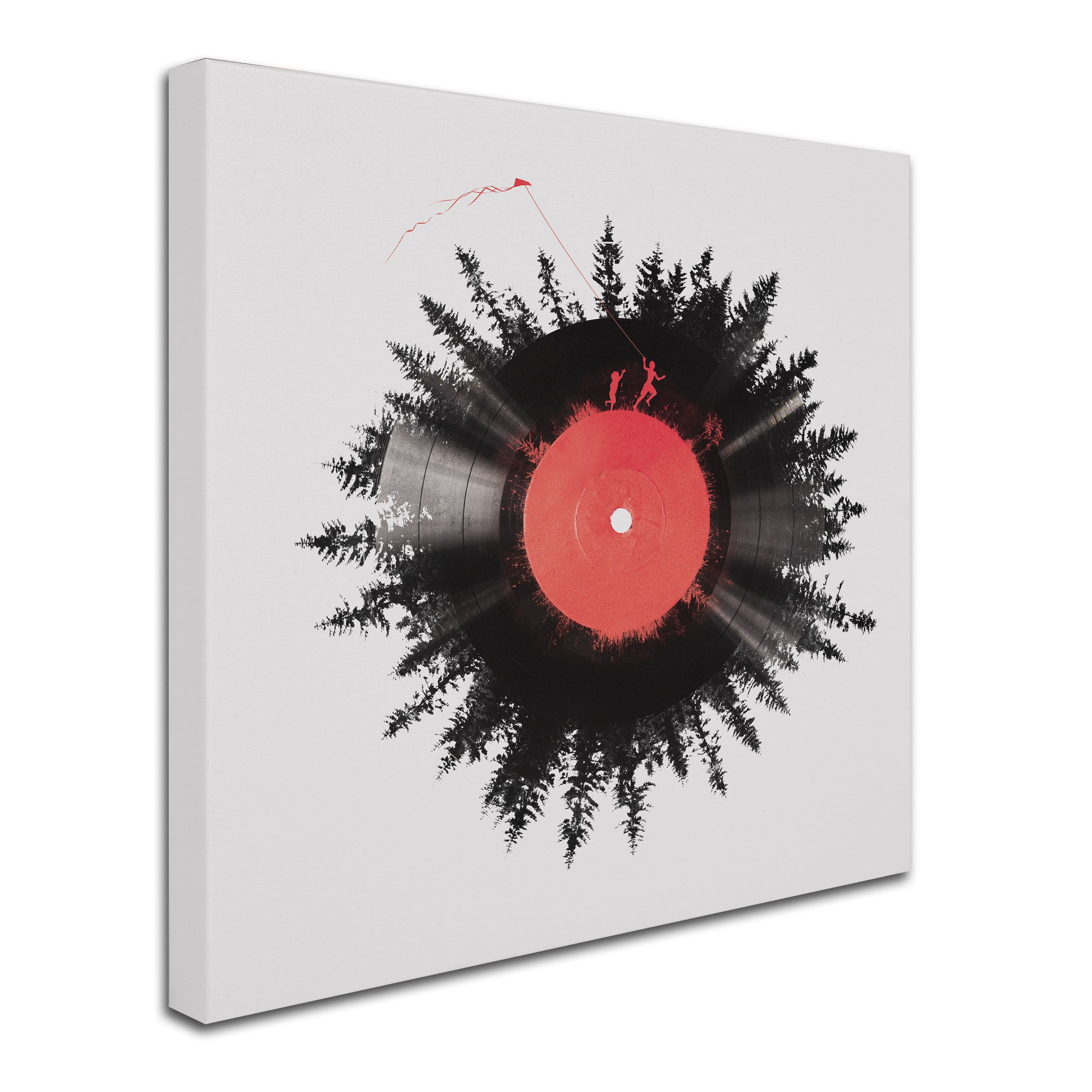 Trademark Fine Art 'The Vinyl Of My Life' Canvas Art by Robert Farkas