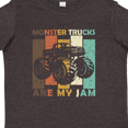 thumbnail image 4 of Inktastic Monster Trucks Are My Jam Boys or Girls Toddler T-Shirt, 4 of 5