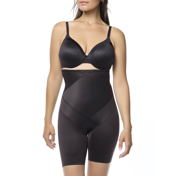 Cupid Women's Extra Firm Control Tummy Tuck High Waist Thigh Slimmer Shapewear