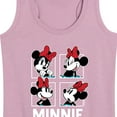 thumbnail image 3 of Mickey & Friends - Minnie Grid - Women's Racerback Tank Top, 3 of 5