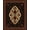 Black, Pattern 10, variant on Design&I 8'x10' Washable Area Rug Black and Burgundy Floral Elegance Intricate Vintage-Inspired Botanical Motif for Dining Room, Large Office, Lounge, Snag-Free