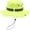 Fluorescent green, variant on vlrwzc Wide Brim Sun Hat UPF 50 UV Protection Fishing Bucket Hat
