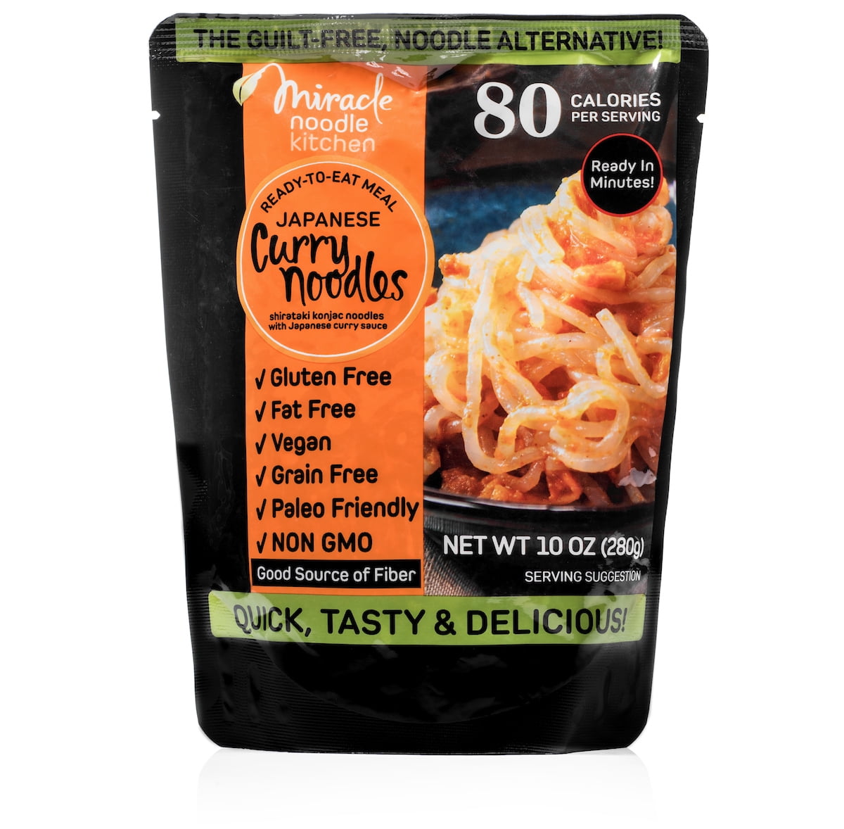 Miracle Noodle Ready to Eat Japanese Curry Noodles, 10 oz