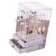 thumbnail image 2 of Joyero acrílico de gran capacidad con 2 cajones, resistente al polvo, transparente, organizador de joyas para dormitorio y baño., 2 of 13