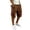Coffee, variant on Elastic Waist Casual Cargo Pants with Multiple Pockets Capri Length Casual Pants Men 8 Year Tech Mens Pants Year Trousers Men Pants Mens Big and Tall Tech Pants Mens Training Pants with
